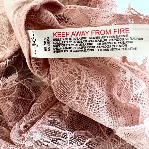 NWOT Free People Lacey Essential Cami Dusty Rose Medium - Picture 12 of 14
